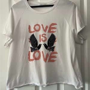 Rebecca Minkoff crop tee